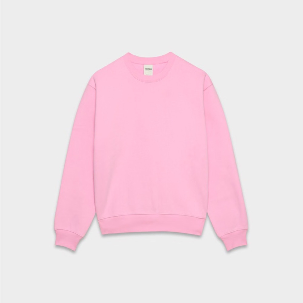 Aritzia - Morganite Pink - Cozy Sweatfleece Perfect Crew Sweatshirt